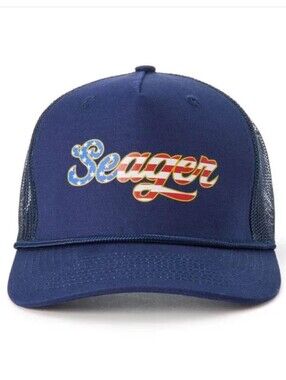 Seager Co. Big USA Trucker Snapback